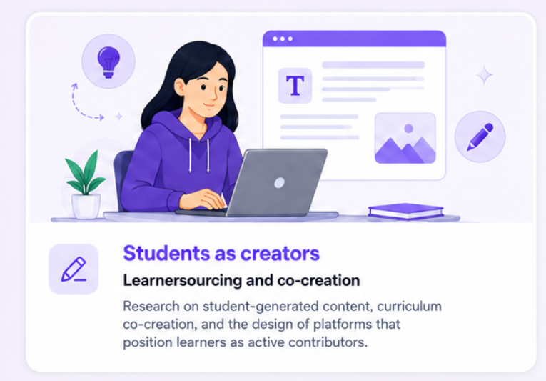 Students as creators illustration